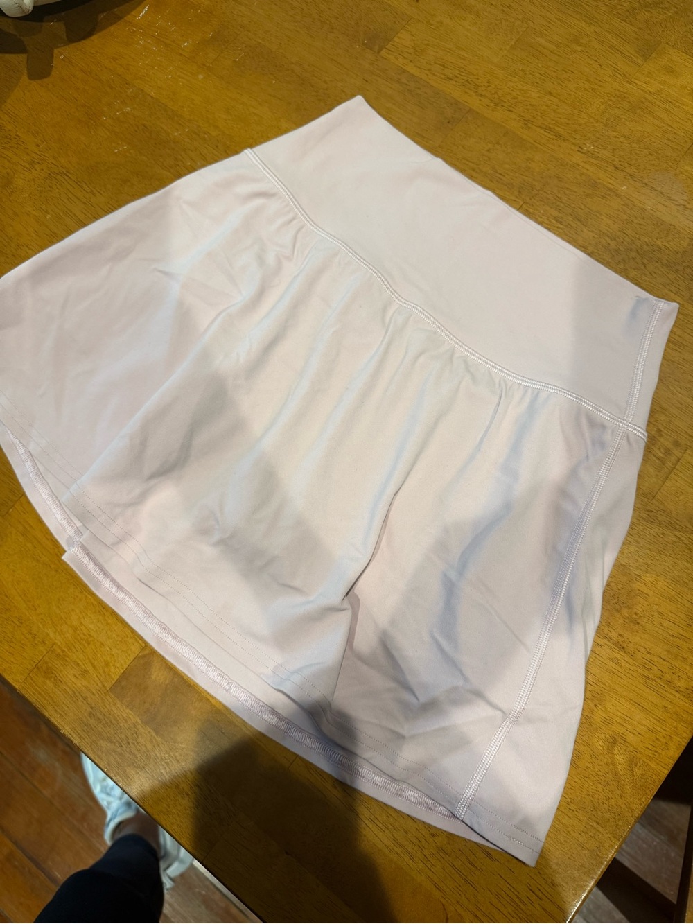 lululemon athletica Pale Pink Athletic Skort
